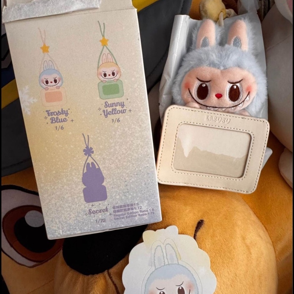 Pop Mart The Monsters Labubu Twinkly Fairy Tale surprise Authentic card holder
